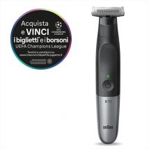 Braun - Regolabarba Series X Xt5100-nero/grigio Metallizzato