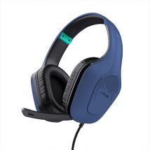 Trust - Cuffia Gamer Gxt415b Zirox-blue