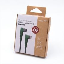 Hune - Cavo Da Usb-c A Lightning Hiedra-cl-verde Foresta