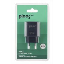 Ploos - Caricabatterie Usb-c Adapter 20w - Universale-nero