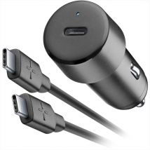 Ploos - Kit Di Ricarica Da Auto Usb-c To Usb-c 20w-nero