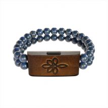 Mylumi - Bracciale Smart Shamballa Plus Lapislazzuli Grande-lapislazzuli Grande