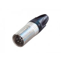 NC 5 MXX XLR Kabelstecker, silber 5-Pol