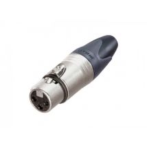 NC 3 FXX XLR Kabelbuchse, silber 3-Pol