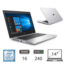 HP 640 G4 I5-8350U/16/NVME240/W11P/14/2Y B
