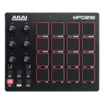Controller disc jockey Akai MPD 218 Black