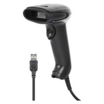 Manhattan 153997 lettore di codici a barre Lettore di codici a barre portatile 1D/2D LED Nero