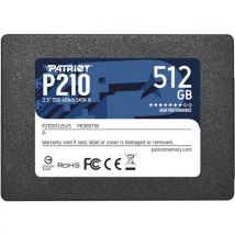SSD PATRIOT P210 2.5 2TB SATA3 READ:530MB/WRITE:460 MB/S - P210S2TB25 - GAR. 3 ANNI