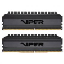 KIT DDR4 PATRIOT VIPER 4 BLACKOUT  16GB (2x8GB) 4400Mhz CL18 - DUAL CHANNEL PVB416G440C8K