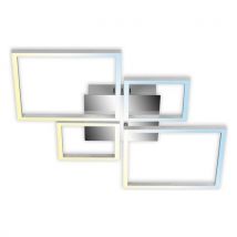 Plafoniera Briloner BT10025 FRAME Cromo alluminio