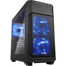 SHARKOON PC CASE GAMING V1000 WINDOW MIDDLE TOWER RGB USB3.0 NERO