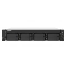 QNAP TS-873AEU-4G server NAS e di archiviazione Armadio (2U) Ryzen Embedded V1500B 4 GB DDR4 0 TB QuTS hero Nero