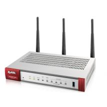 Zyxel USG20W-VPN-EU0101F router wireless Gigabit Ethernet Dual-band (2.4 GHz/5 GHz) Grigio, Rosso