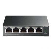 TP-Link TL-SG105MPE switch di rete L2 Gigabit Ethernet (10/100/1000) Supporto Power over Ethernet (PoE) Nero