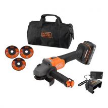 Smerigliatrice angolare batteria Black & Decker BCG6L8D1S POWERCONNECT