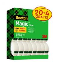 VALUE PACK SCOTCH MAGIC 19X33MM 24R