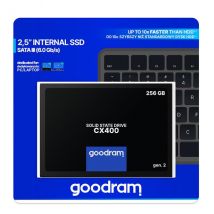 Goodram CX400 gen.2 256 GB 2.5" Serial ATA III 3D TLC NAND