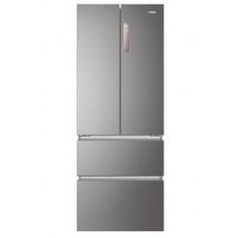 Haier HB17FPAAA frigorifero side-by-side Libera installazione 446 L E Platino, Acciaio inox