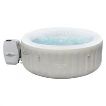 Bestway 60007 vasca idromassaggio e spa 669 L 4 persona(e) Rotondo Beige, Bianco