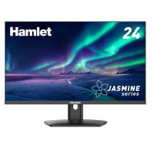 HAMLET Monitor 23.8” LED IPS Flat HM24JF-V Full HD 1920x1080 Tempo di Risposta 5ms