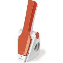 Ariete 447 Gratì 2.0 - Grattugia elettrica ricaricabile senza filo - 1 kg di formaggio con una ricarica - Rullo Acciaio Inox - Arancione
