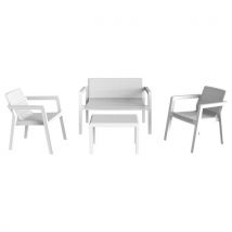 Set esterno Toomax Z0593RAA00800 RIVIERA 593 Bianco