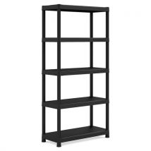 Scaffale in kit Keter 9980000002229 Plus 90 5 Nero