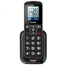 Brondi Amico Home 4,5 cm (1.77) 90 g Nero Telefono di livello base