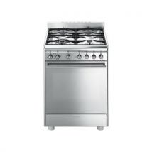 Cucina gas Smeg CONCERTO CX68MF8 2 Inox Inox