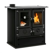 Cucina legna Nordica 3003980 ROSETTA SX VST.16 Steel Antracite