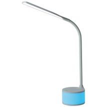MEDIACOM Lampada da Tavolo LED con Carica USB Colore Bianco