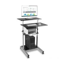 Techly ICA-TB TPM-3 leggio Nero, Argento