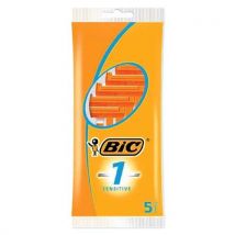Bic 1 Disposable Classic Razors - Sensitive (5)