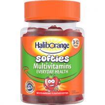 Haliborange Multivitamins Strawberry Fruit Softies (30) 3 - 12 years