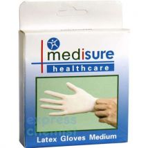 Latex Gloves Medium Medisure (10)