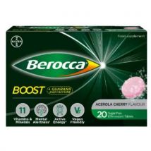 Berocca Boost Effervescent Tablets 20 Cherry