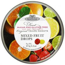 Simpkins Mixed Fruit Sugar Free Travel Sweets 150g 1873