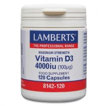 Lamberts Vitamin D3 4000iu (100Âµg) 120 Capsules