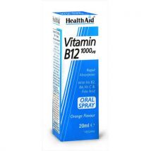 HealthAid Vitamin B12 Oral Spray 1000Âµg 20ml
