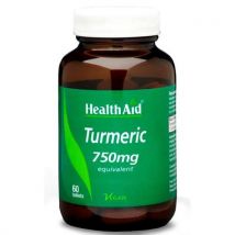 HealthAid Turmeric 750mg 60 Tablets