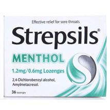 Strepsils Menthol Lozenges 36