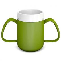 Ornamin Two-Handled Thermal Mug - Green PC723-G