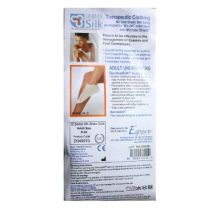 Derma Silk Adult Undersocks UK Shoe Size 9 to 10 &#189; 43-44 2 Pairs