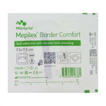 Mepilex Border Comfort/Confort Lite 7.5x7.5cm Single Dressing Ref:295266//596211/582211
