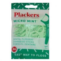 Plackers Micro Mint Dental Flossers 36