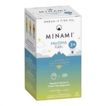 Minami MorDHA Kids 3+ Omega-3 Fish Oil 60 Softgels Clearance