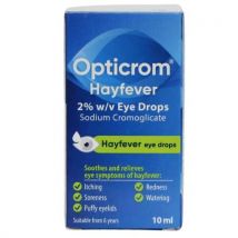 Opticrom Hayfever 2% w/v Eye Drops 10ml
