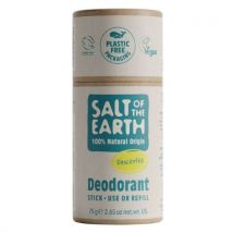 Salt Of The Earth Natural Deodorant Refillable Stick Unscented 84g
