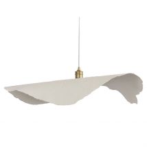 Abat-jour Pour Suspension Blanc Non Électrifié D78cm - Louison - Papier - Opjet