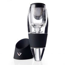 Aérateur à Vin Rouge Noir et Transparent - Vinturi - Idée Cadeau - Table Passion